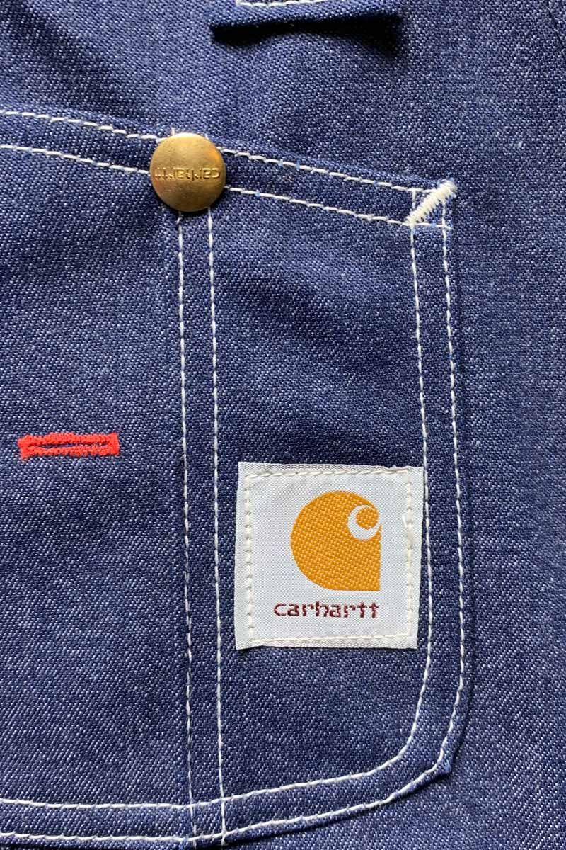MADE IN USA 90'S DENIM OVERALLS / INDIGO [SIZE: W32L34 DEADSTOCK/NOS]