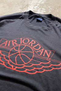 80'S AIR JORDAN T-SHIRT / BLACK [SIZE: L USED]