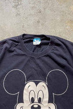 画像をギャラリービューアに読み込む, MADE IN USA 90&#39;S MICKEY T-SHIRT / BLACK [SIZE: XL相当 USED]
