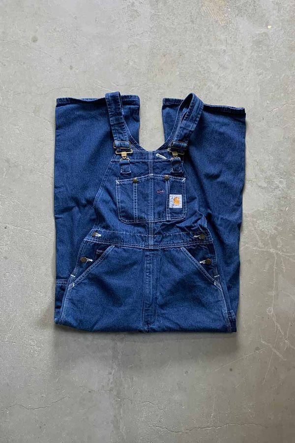 DENIM OVERALLS / INDIGO [SIZE: W30L28 USED]