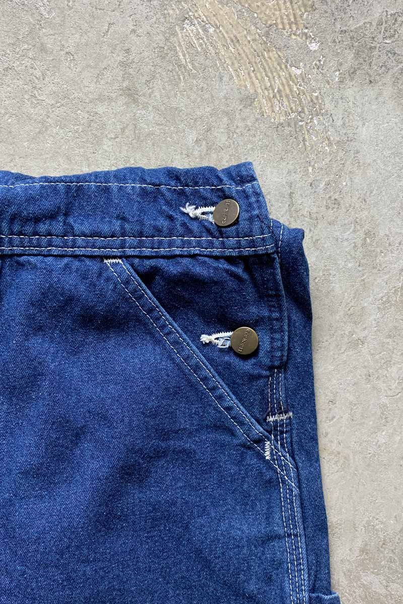 DENIM OVERALLS / INDIGO [SIZE: W30L28 USED]