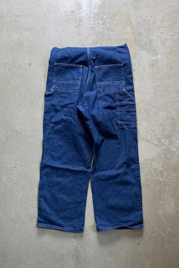 DENIM OVERALLS / INDIGO [SIZE: W30L28 USED]