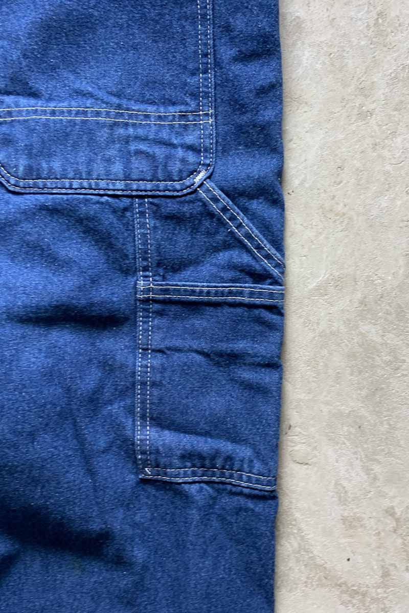 DENIM OVERALLS / INDIGO [SIZE: W30L28 USED]