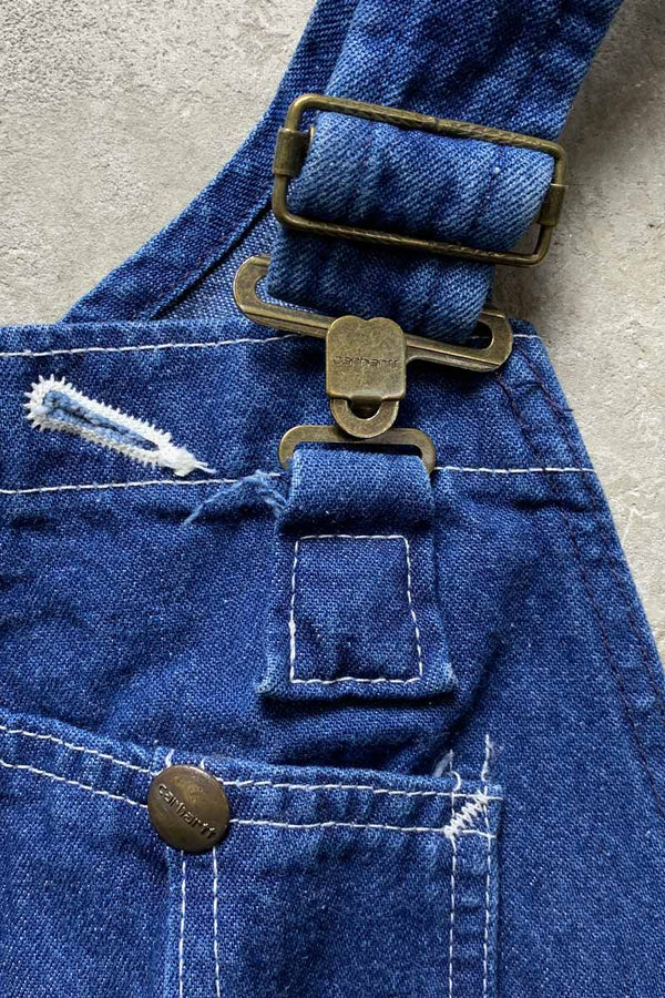 DENIM OVERALLS / INDIGO [SIZE: W30L28 USED]