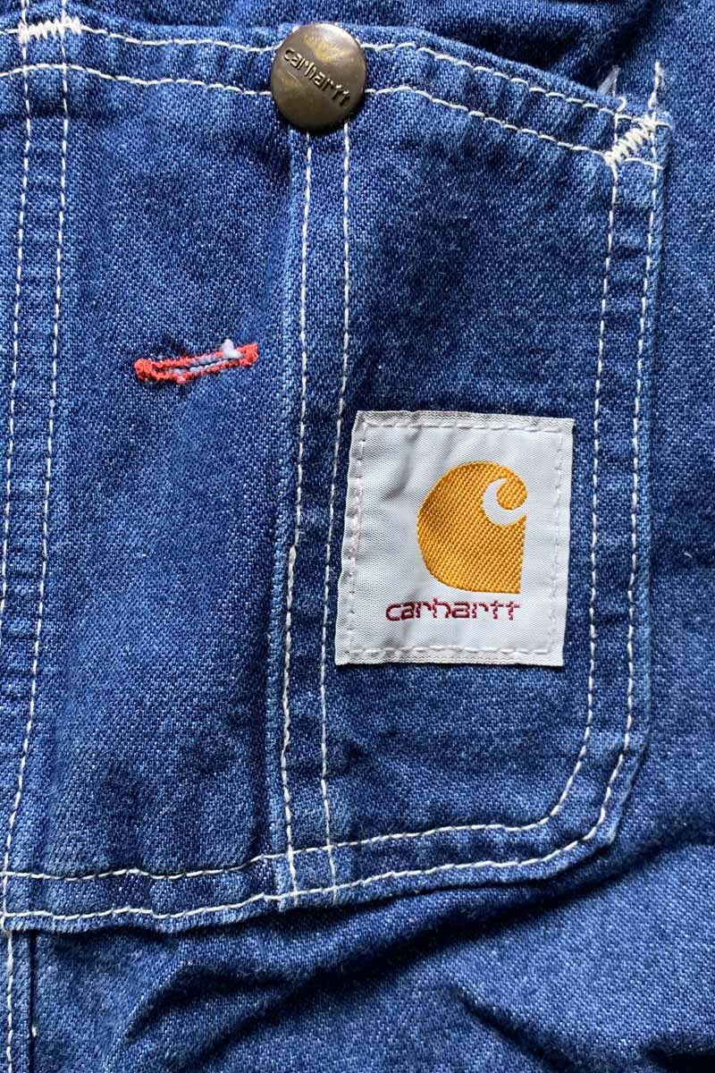 DENIM OVERALLS / INDIGO [SIZE: W30L28 USED]