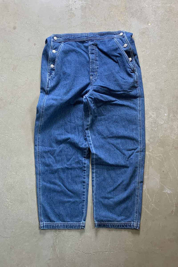 Y2K EARLY 00'S DENIM OVERALL / INDIGO [SIZE: M USED]