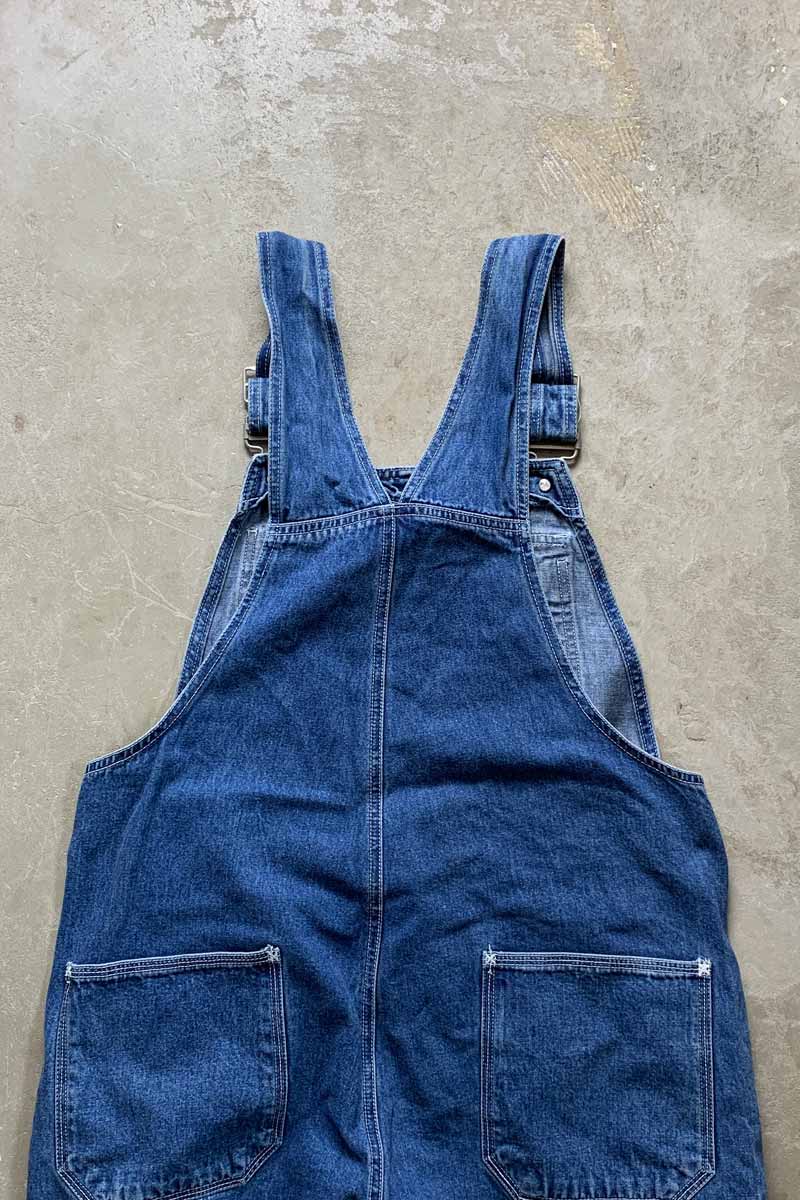 Y2K EARLY 00'S DENIM OVERALL / INDIGO [SIZE: M USED]