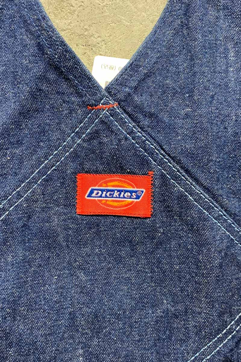 MADE IN USA 80'S TROUSER TYPE DENIM OVERALL / INDIGO [SIZE: W32L32 USED]