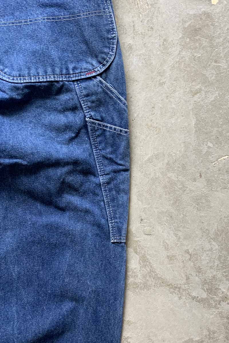 MADE IN USA 80'S DENIM OVERALL / LIGHT INDIGO [SIZE: W32L32 USED]