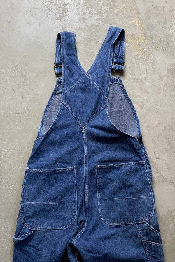 MADE IN USA 80'S DENIM OVERALL / LIGHT INDIGO [SIZE: W32L32 USED]