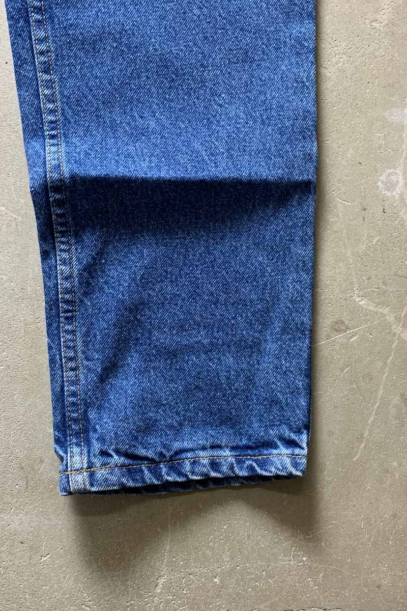 90'S RELAXED FIT DENIM PANTS / INDIGO [SIZE: W32L38 DEADSTOCK/NOS]