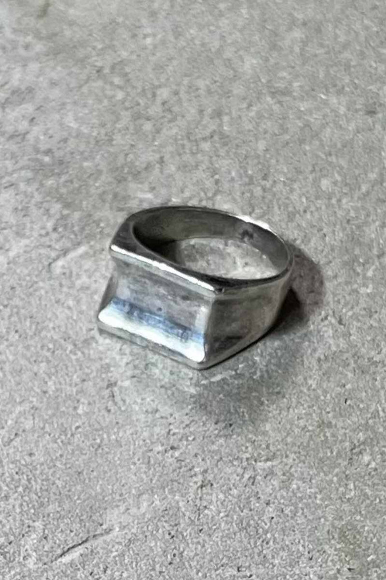 925 SILVER RING [SIZE: 19号相当 USED]
