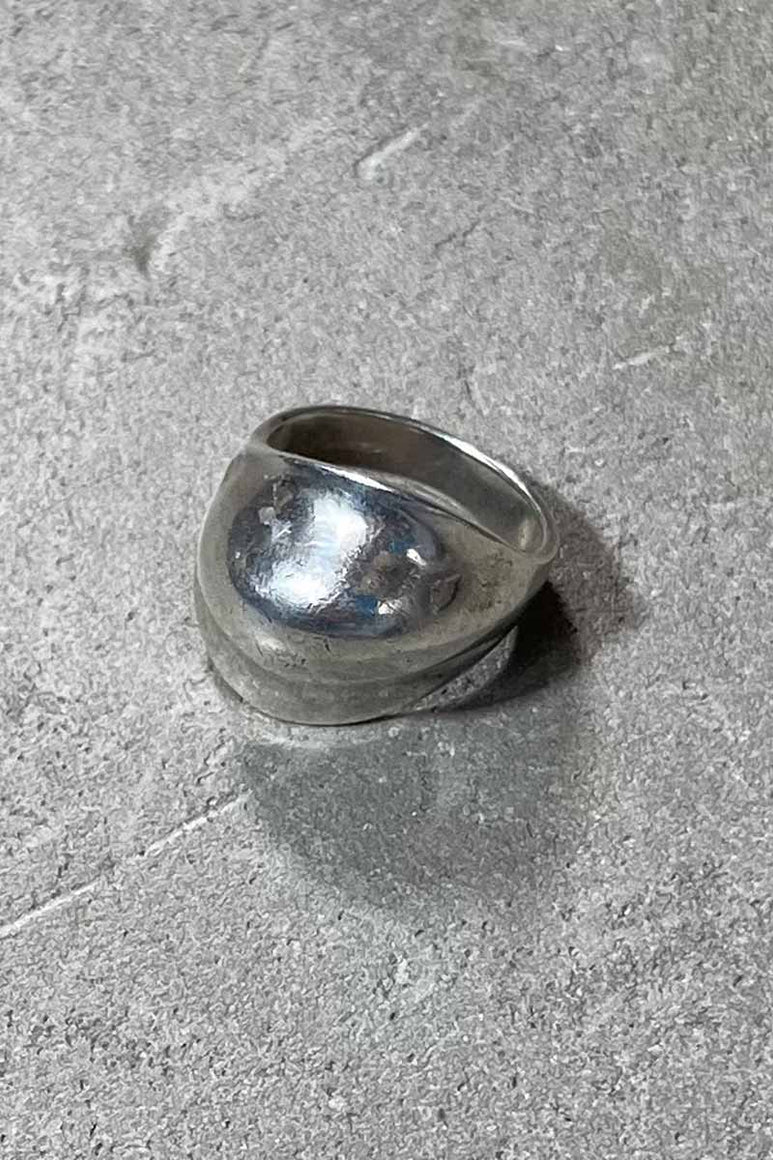 925 SILVER RING [SIZE: 19号相当 USED]