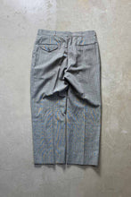 画像をギャラリービューアに読み込む, MADE IN USA 90&#39;S GLEN CHECK SLACKS PANTS / GRAY [SIZE: W32L29相当 USED]
