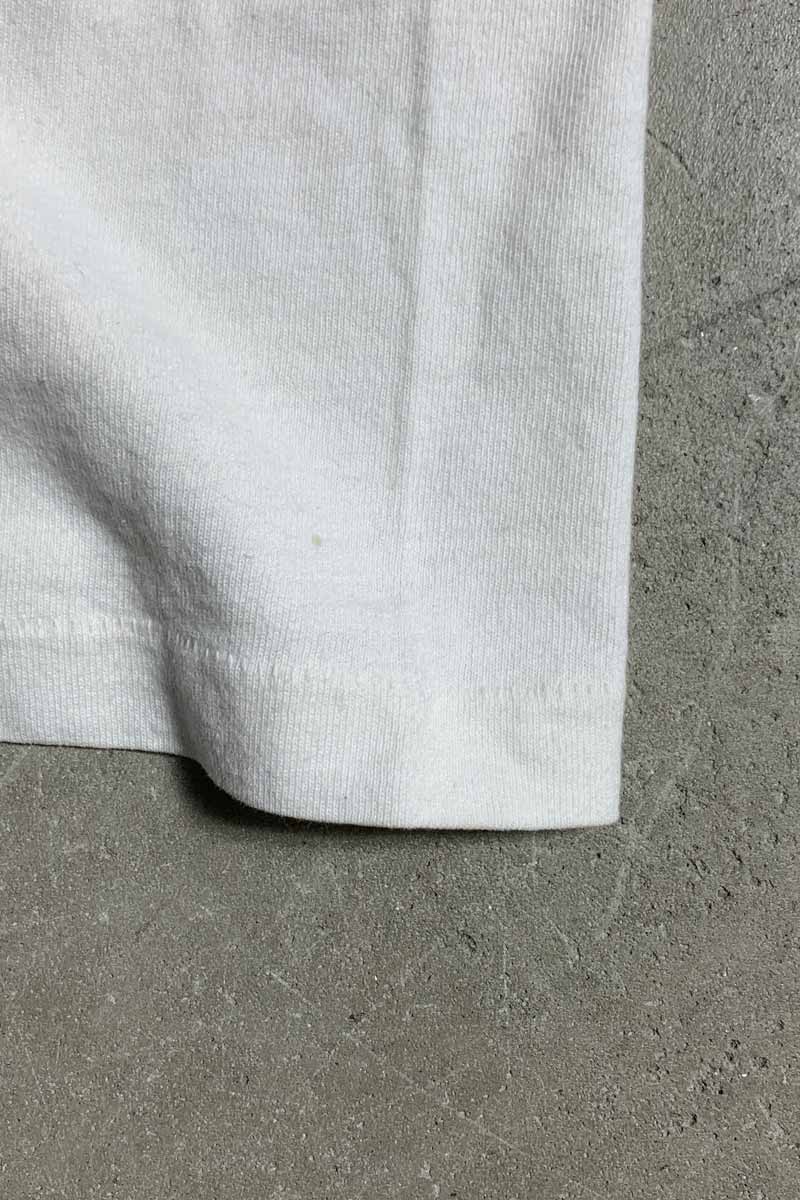 MADE IN USA 95'S S/S SAVANNAH PRINT MOTORCYCLE T-SHIRT / WHITE [SIZE: L USED]
