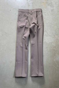 MADE IN USA 97'S 517 BOOTSCUT STA-PREST POLY PANT / KHAKI [SIZE: W30L32 DEADSTOCK/NOS]