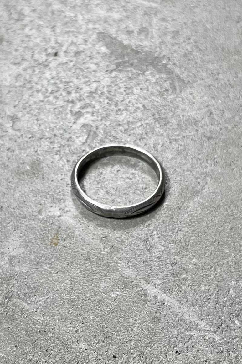 925 SILVER RING [SIZE: 20号相当 USED]