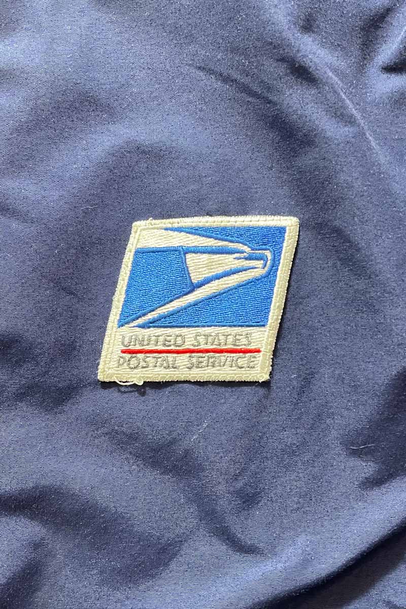 MADE IN USA 90'S USPS ZIP JACKET / NAVY [SIZE: XL USED]