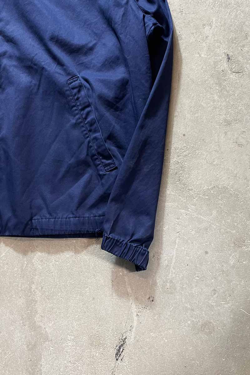 90'S ZIP UP JACKET / NAVY [SIZE: S USED]