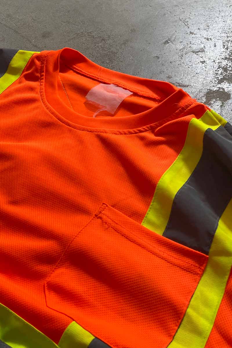 L/S REFLECTOR T-SHIRT / ORANGE [SIZE: Equivalent to L, USED]