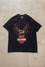 画像をギャラリービューアに読み込む, MADE IN USA 90&#39;S BALD EAGLE T-SHIRT / BLACK [SIZE: M USED]
