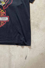 画像をギャラリービューアに読み込む, MADE IN USA 90&#39;S BALD EAGLE T-SHIRT / BLACK [SIZE: M USED]
