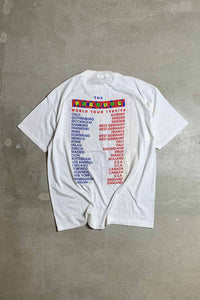 MADE IN USA 89-90'S S/S PAUL MCCARTNEY PRINT BAND TOUR T-SHIRT / WHITE [SIZE: XL USED]