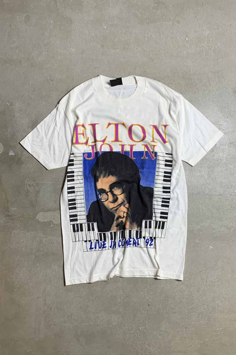 TOUCH OF GOLD | MADE IN USA 92'S S/S ELTON JOHN BAND TOUR T-SHIRT 