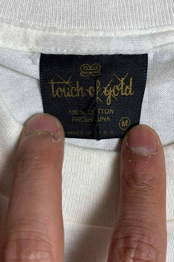MADE IN USA 92'S S/S ELTON JOHN BAND TOUR T-SHIRT / WHITE [SIZE: M USED]