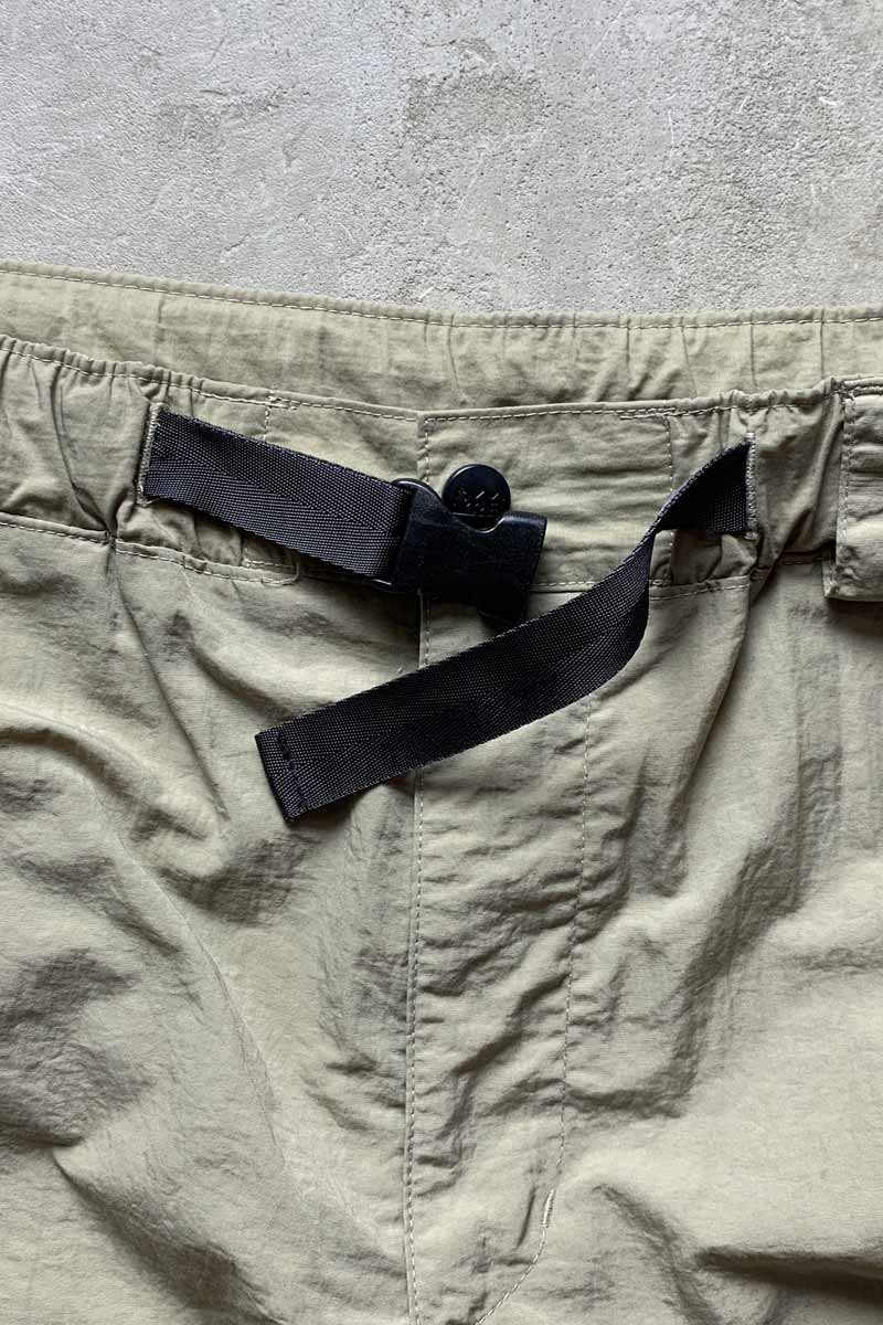 90'S 2WAY NYLON CARGO PANTS / BEIGE [SIZE: M USED]
