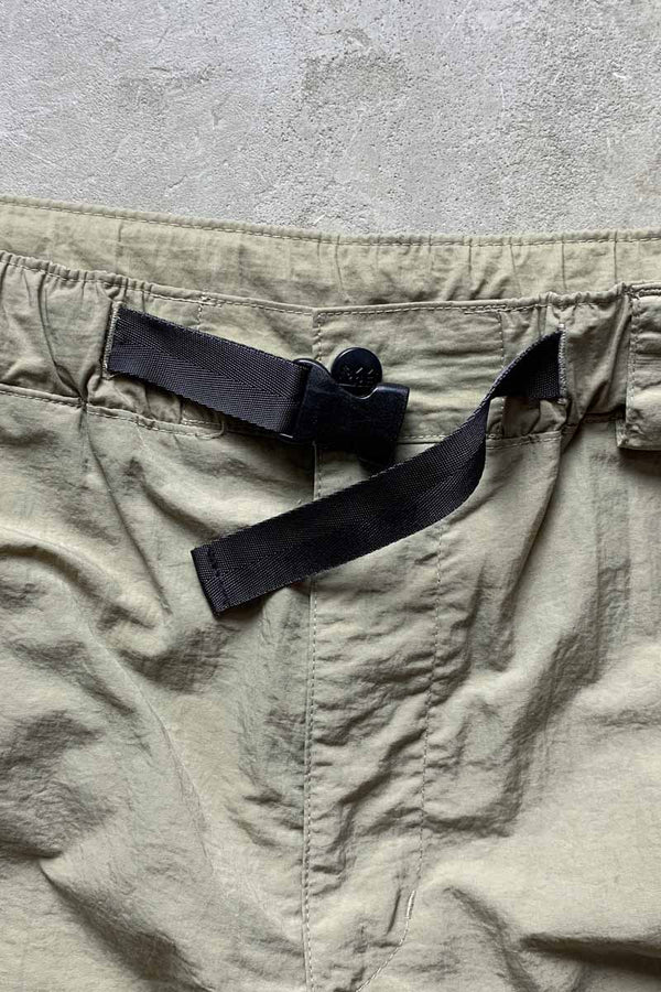 90'S 2WAY NYLON CARGO PANTS / BEIGE [SIZE: M USED]