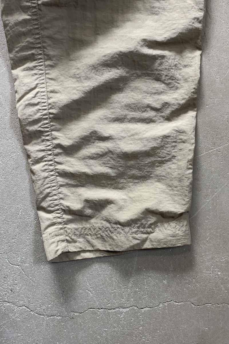90'S 2WAY NYLON CARGO PANTS / BEIGE [SIZE: M USED]