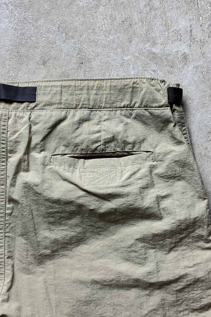 90'S 2WAY NYLON CARGO PANTS / BEIGE [SIZE: M USED]