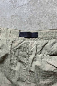 90'S 2WAY NYLON CARGO PANTS / BEIGE [SIZE: M USED]