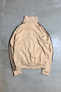 80'S TRACK JACKET / BEIGE [SIZE: XL USED]