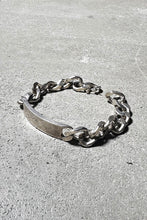 画像をギャラリービューアに読み込む, 925 SILVER ID BRACELET  [SIZE: ONE SIZE USED]
