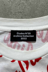 22'S NEVER MIND L/S T-SHIRT / WHITE [SIZE: S USED]