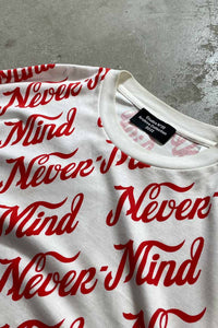 22'S NEVER MIND L/S T-SHIRT / WHITE [SIZE: S USED]