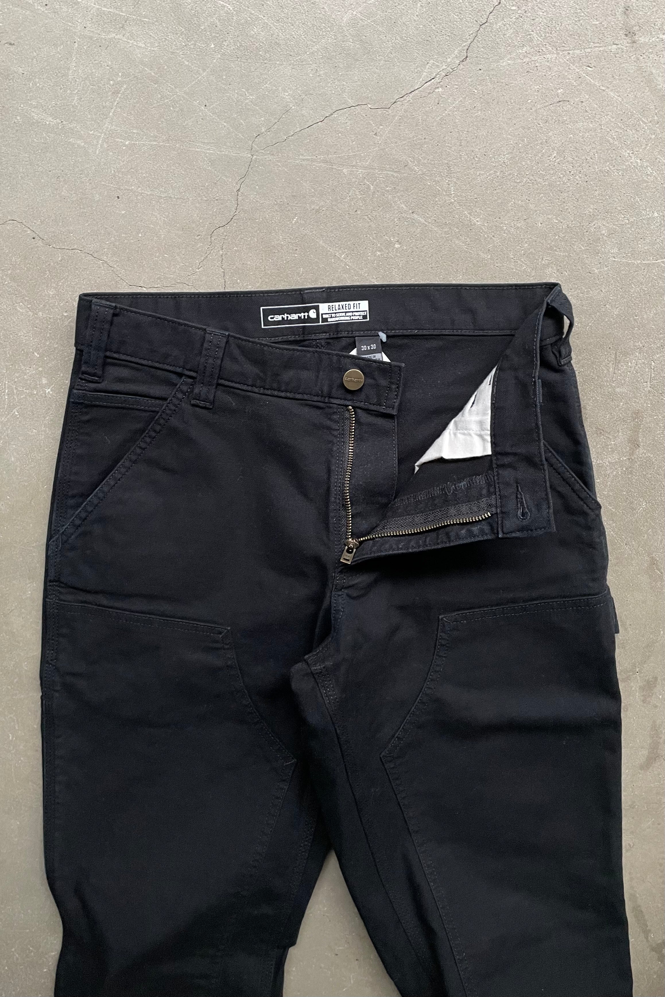21'S DOUBLE KNEE DENIM PANTS / BLACK USA Model [SIZE: 30 USED]
