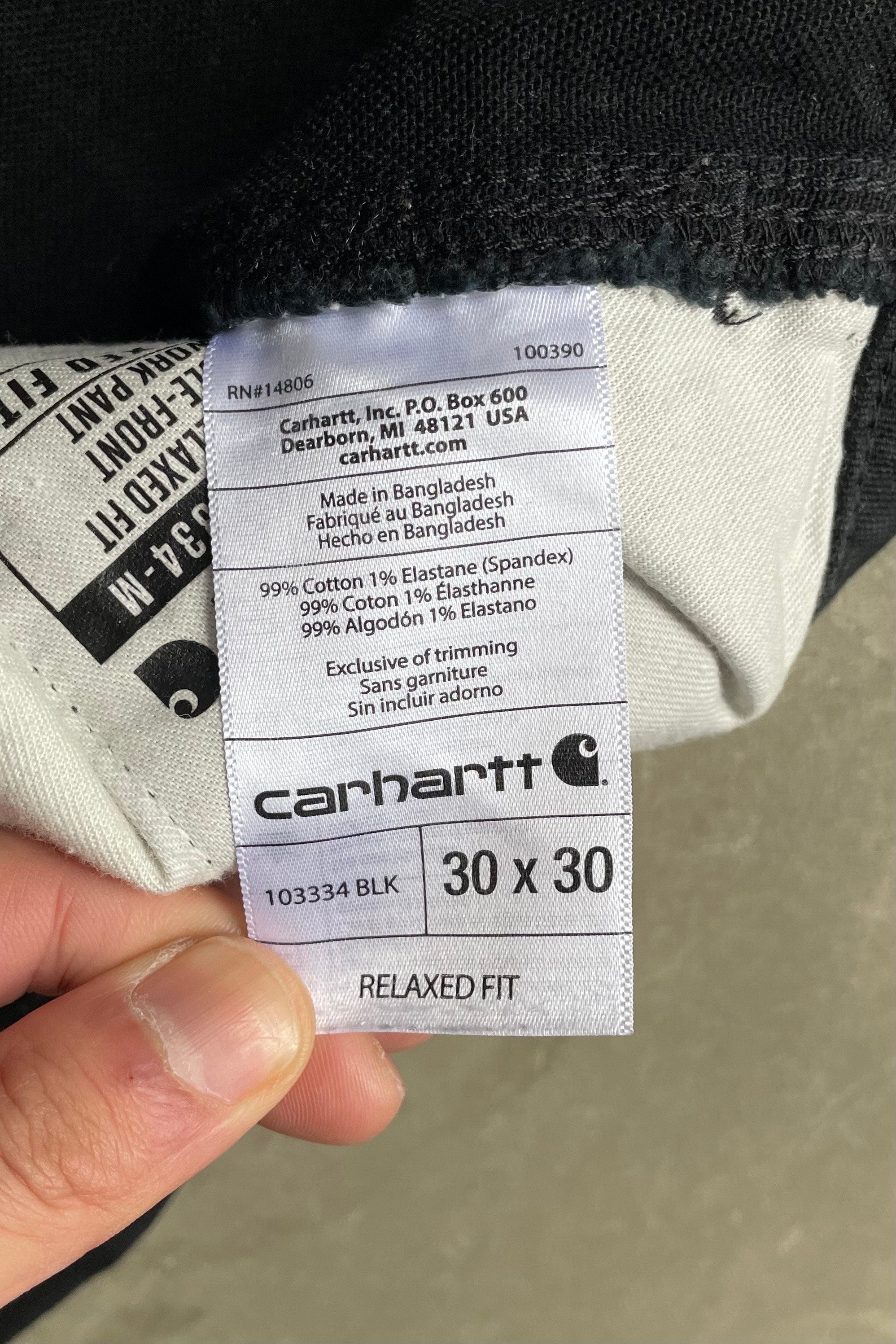 21'S DOUBLE KNEE DENIM PANTS / BLACK USA Model [SIZE: 30 USED]