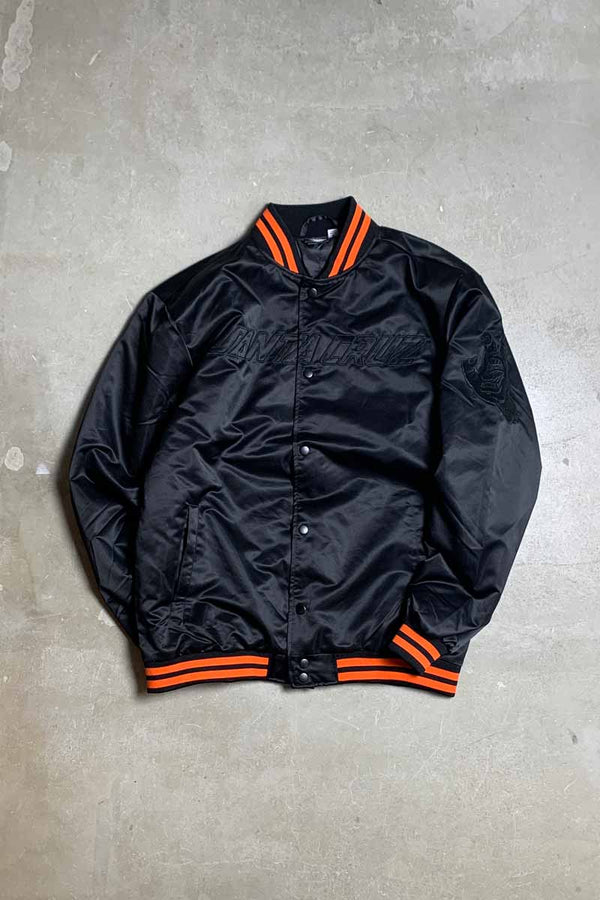 NYLON PUFF STADIUM JACKET / BLACK [SIZE: M NEW]