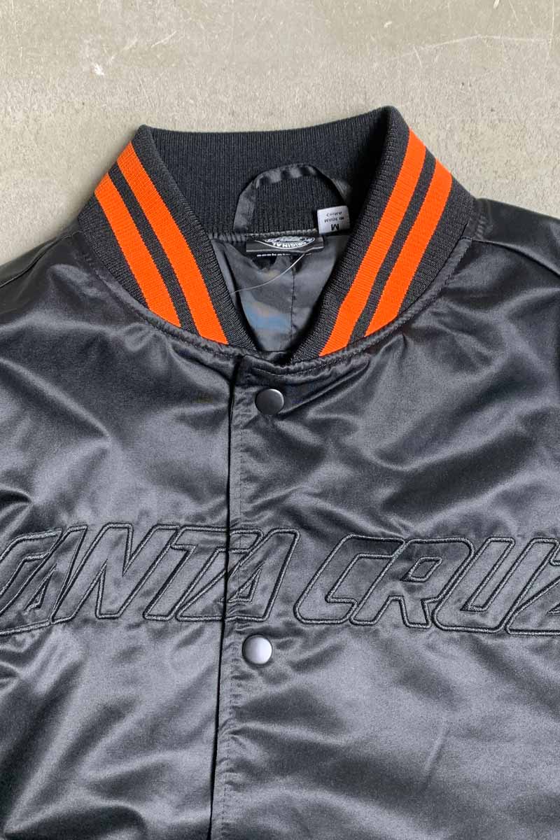 NYLON PUFF STADIUM JACKET / BLACK [SIZE: M NEW]