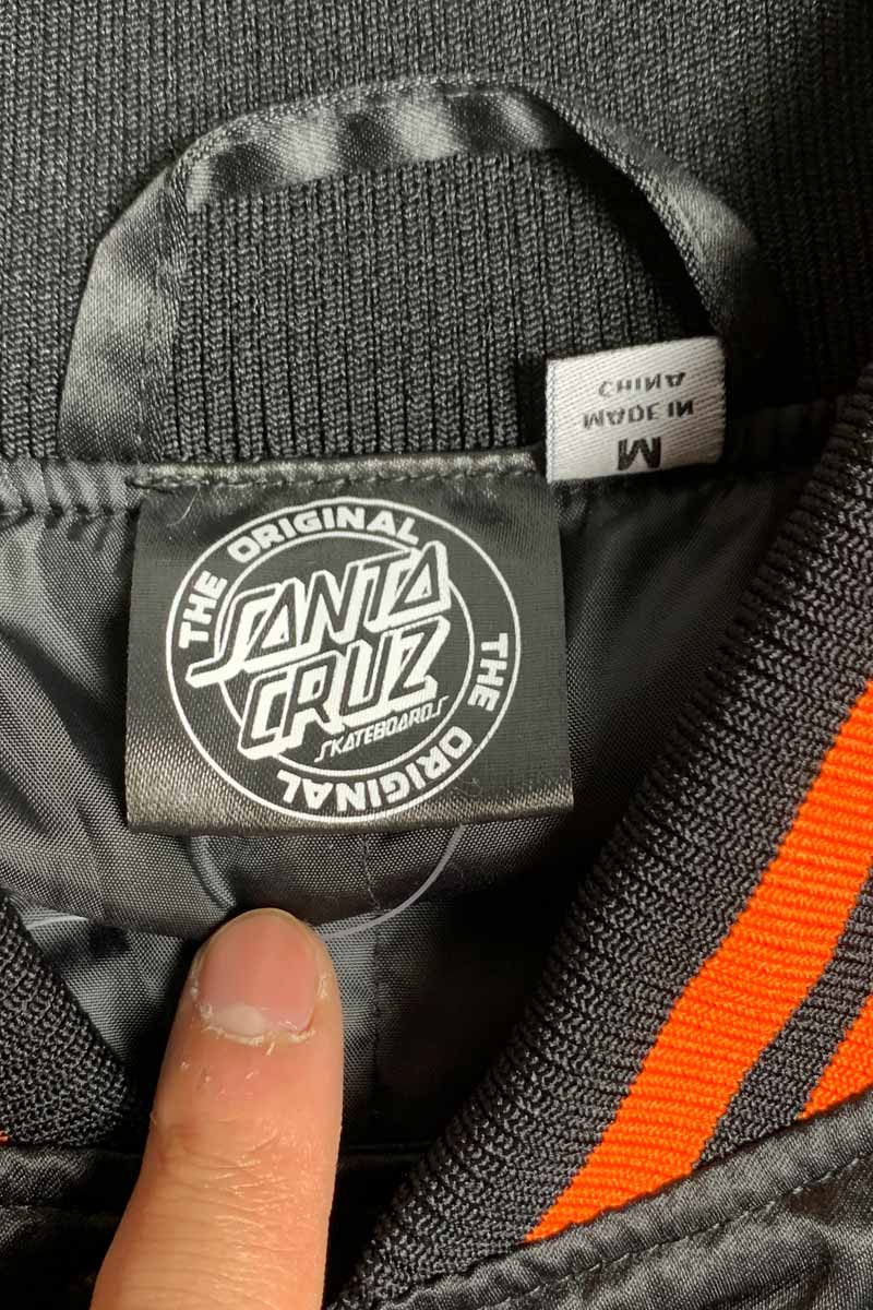 NYLON PUFF STADIUM JACKET / BLACK [SIZE: M NEW]