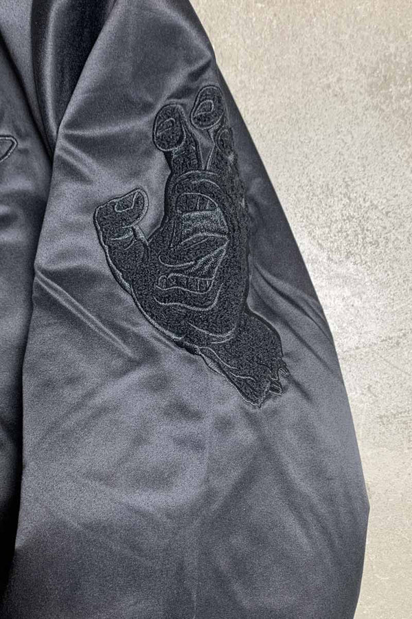 NYLON PUFF STADIUM JACKET / BLACK [SIZE: M NEW]