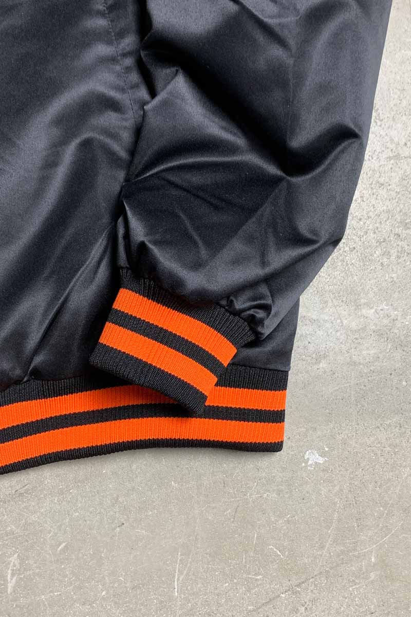 NYLON PUFF STADIUM JACKET / BLACK [SIZE: M NEW]
