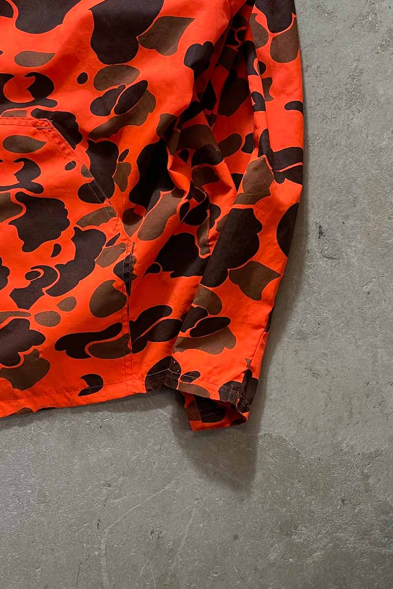 MADE IN USA 70'S ORANGE CAMO JACKET / CAMO [SIZE: M USED]
