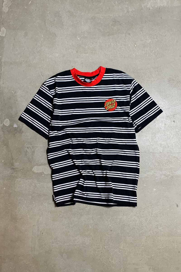 BORDER LOGO T-SHIRT / BLACK [SIZE: M NEW]