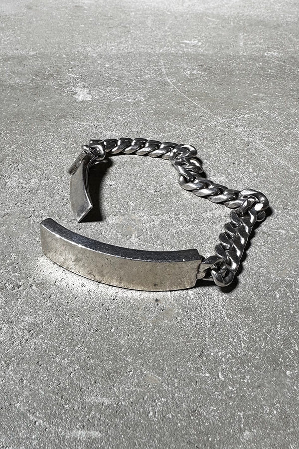 MADE IN MEXICO 925 SILVER ID BRACELET [SIZE: ONE SIZE USED]