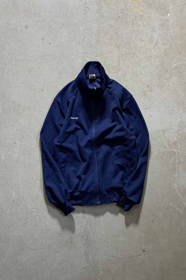70'S ZIP UP TRACK JACKET / NAVY [SIZE: M USED]