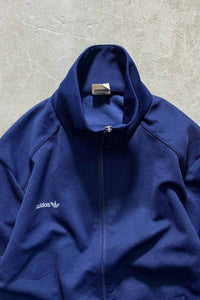 70'S ZIP UP TRACK JACKET / NAVY [SIZE: M USED]